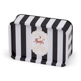 A Dopo 6oz/184g Tiger Printed Tin Candle - Black Cedar & Fig