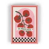 A Dopo Boxed Matches Tomato Vine Red - 75 Matches (9.6 Cm)