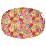 Assiette rectangulaire Mélamine I Swedish Flower