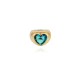 BAGUE HEARTLY TURQUOISE