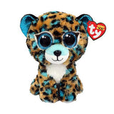 BEANIE BOO'S KLEIN – KOBALTLEOPARD