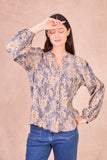 BLOUSE AZEL BLEU