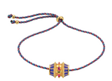 Bracciale di talisman viola