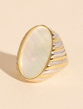 Amara I Mother-of-pearl ring