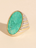 Amara I Turquoise Ring