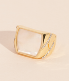 Seema I Mother of Pearl Ring