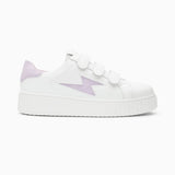 White Aleïna e Lilas Les Scratch Aleïna Sneaker