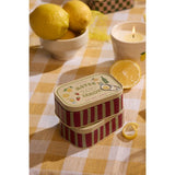 Bistro 4.5oz/127g Lemon Printed Tin Candle - Meyer Lemon