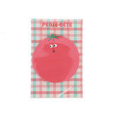 Bloc-notes adhésif fruit tomate