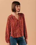 Blouse Lorona I Terracotta