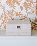 Boîte à bijoux Denise en moumoute: Vert