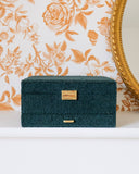 Boîte à bijoux Denise en moumoute: Vert