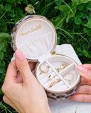 Boîte à bijoux de voyage Yvonne en léopard: Léopard