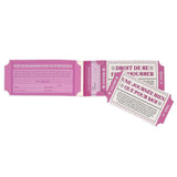 Book Of 24 Vouchers - Gift Voucher - Fr - Mom