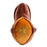 Botte de cowboy marron