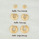 Boucles d'oreilles Anilla | Bijoux en or, cadeau imperméable
