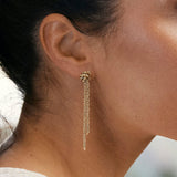 Boucles d'oreilles Grazia | Bijoux en or, cadeau imperméable