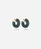 Boucles d'oreilles Marble - Bleu