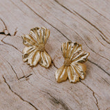 Boucles d'oreilles Monea | Bijoux en or, cadeau imperméable