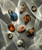 Boucles d'oreilles Prisme - Orange