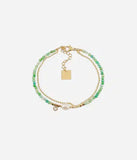 Bracelet Ecrin - Vert