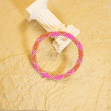 Roll-on Nepalen Roll Bracciale I Rose o & Orange