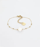 Velasquez Bracelet - White Agate (Serenity, Balance and Patience)