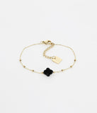 Bracelet Velasquez - Onyx Noir (Courage et puissance)