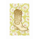 Brass Bookmark - Cowgirl Boot
