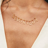 Breloque en forme de lettre | Bijoux en or, cadeau imperméable: G / Breloque seulement