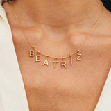 Breloque en forme de lettre | Bijoux en or, cadeau imperméable: H / Breloque seulement