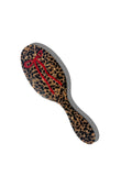 Hand Painted Leopard Knot Acetate Daily Hairbrush, 2-1