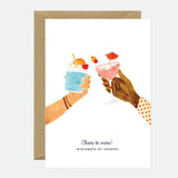 CARTE ANNIVERSAIRE | CHEERS TO MORE
