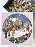 CHRISTMAS MARKET - Round puzzle 1000 pcs