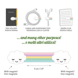 CLIP MAGNÉTIQUE - MAGNETIC CLIP_KIT_6PCS - RAINBOW