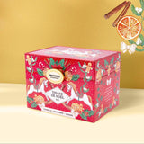 CAIXA METAL TISANE DE NATAL LARANJA ORGÂNICA CANELA * CAIXA DE 20 SACOS 36G