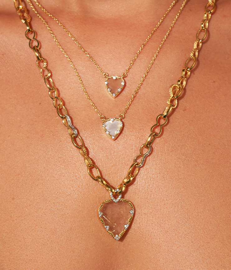 COLLIER LIMA - QUARTZ RUTILE
