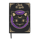 Carnet de notes Mystic Mog Black Cat au format A5
