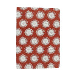 Carnet de notes Soleil marron