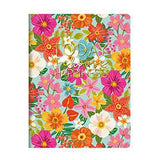 Lined notebook I Large I Flowers 