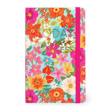 Caderno notebook I ligné eu flores