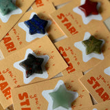 Carte de vœux mini "Tu es une étoile !" - Cristaux & Pierres