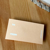 Carte de vœux mini "Tu es une étoile !" - Cristaux & Pierres