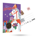 Carte postale de thé Sinterklaas Ozosnel