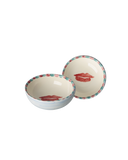 Ceramic Dipping Bowl With Hand -Painted Lips - Small - 100 ml