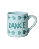 Keraminis puodelis su rankomis dažytu šokiu - 420