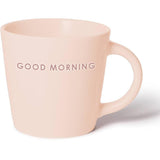 Ceramic cappuccino cup GOOD MORNING ecru 250ml