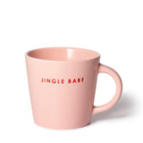 Ceramic cappuccino cup JINGLE BABE pink 250ml