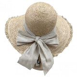 Ribbon floppy hat