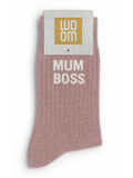 MUM BOSS Rose Gold Socks